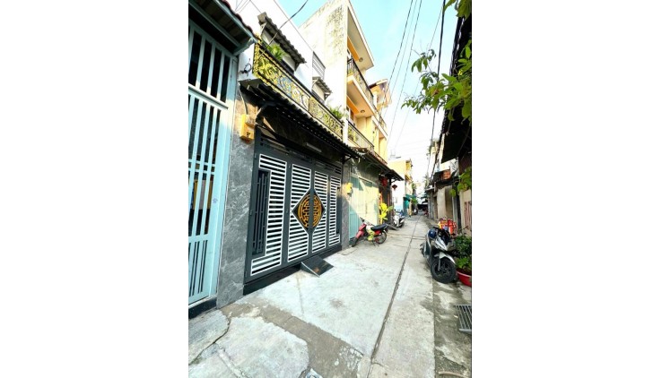 NHÀ MỚI ĐẸP NGAY GÒ XOÀI - HẺM 4M THÔNG - 36M2 - 2 TẦNG 2PN - GIÁ 3.65 TỶ